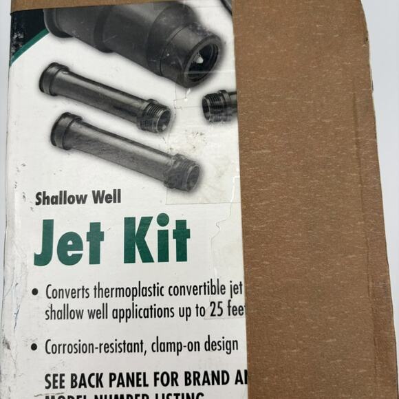 PARTS2O Shallow Well Jet Kit for Convertible Jet Pumps (New) - Picture 2 of 6
